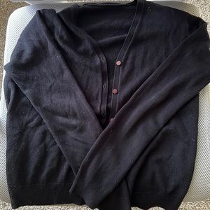 Black cardigan from Korea